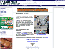 Tablet Screenshot of endodontist-dentist.com